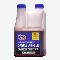 VP Racing 2 Cycle Full Synthetic Oil Mix for 6 Gal Fuel - 16 oz Bottle - Case of 4