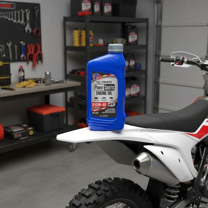 VP Racing Powersports 4T Full Synthetic SAE 10W-40 Motor Oil Quart - Case of 12