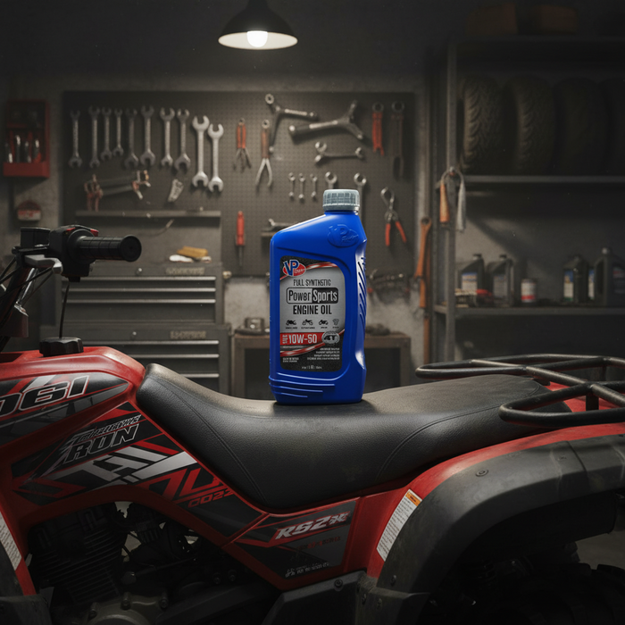 VP Racing Powersports 4T Full Synthetic SAE 10W-50 Motor Oil Quart - Case of 12