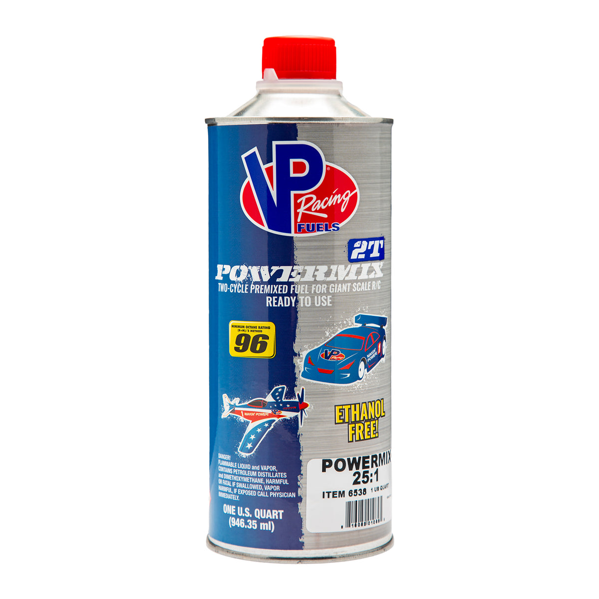 VP Racing Powermix 2-Cycle RC Fuel – 25:1 Premixed | Case of 8