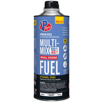 VP Racing SEF 2-Cycle Small Engine Fuel - 40:1/50:1 Multi-Mix Quart Can - Case of 8
