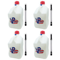 VP Racing Fuel Jug Patriotic with Deluxe Hoses and Hose Bender - 1 Kit - Special Clearance Offer!
