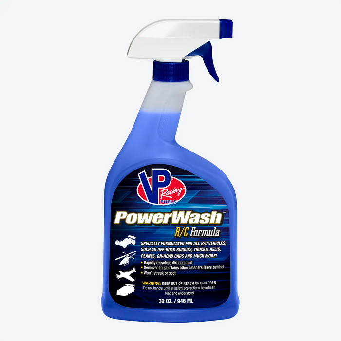 48 Count VP Racing PowerWash RC Formula Streak-Free Clean 32 oz.