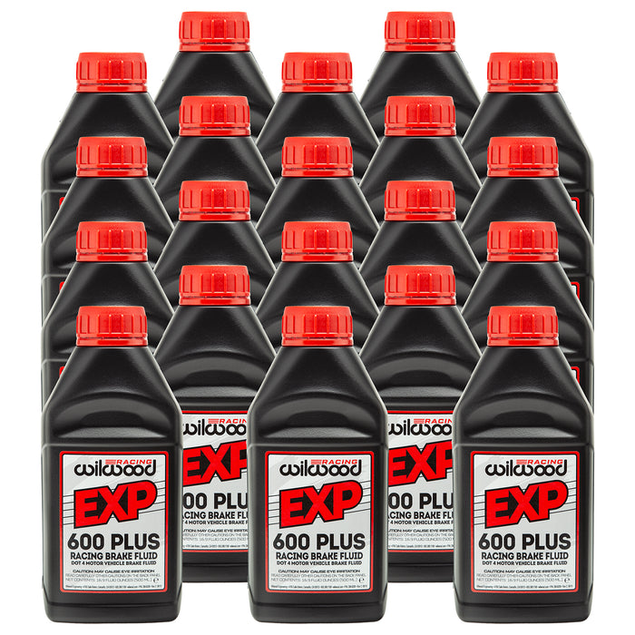 Wilwood EXP 600 Plus Racing Brake Fluid - 20 × 0.5L Bottles