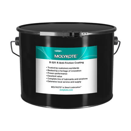 MOLYKOTE D-321 R Anti-Friction Coating – 3.6 kg Pail