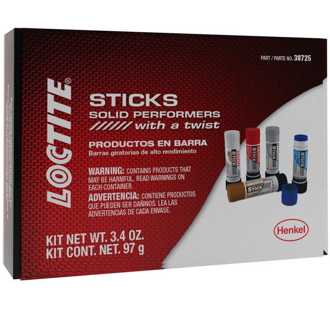 Loctite Stick Thread Treatment Assortment Kit 5 sticks - Case of 5 — Bulk55