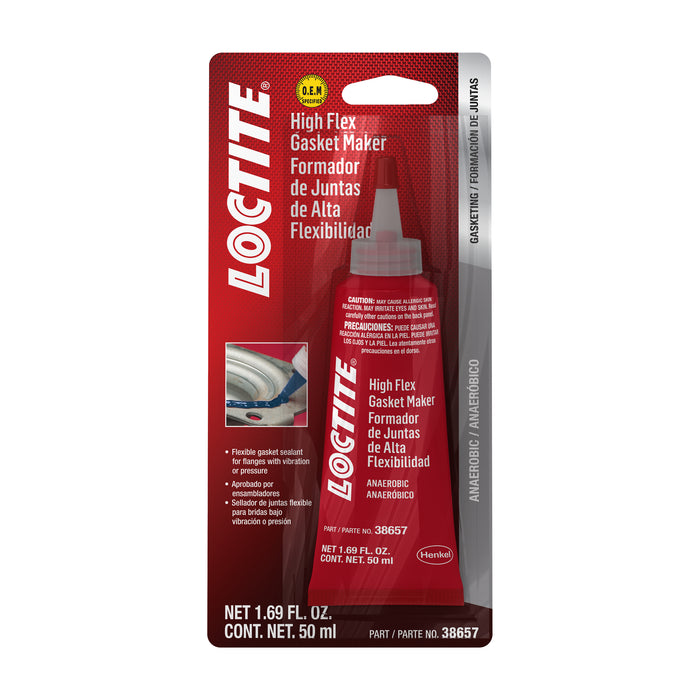 Loctite High Flex Gasket Maker - Flange Sealant 50 ml Tube - Case of 6