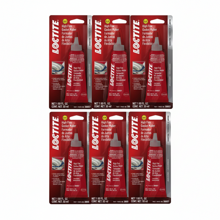 Loctite High Flex Gasket Maker - Flange Sealant 50 ml Tube - Case of 6