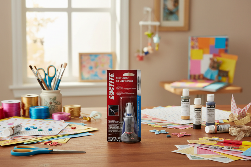 Loctite QuickTite® Super Glue Gel - Instant Adhesive 4 g - Case of 6